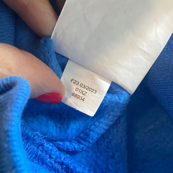 NFL Team Apparel Detroit Lions Football Crewneck Sweatshirt - Picture 7 of 7